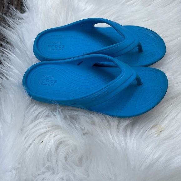 Crocs Classic Flip Flop Kid sz 12 - Picture 2 of 5